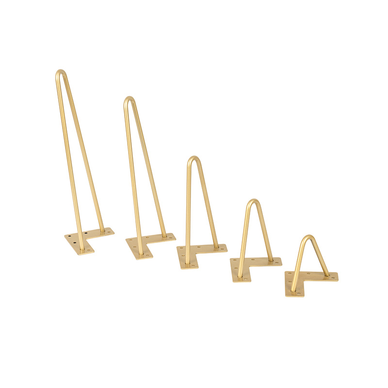 Gold Table Legs for TV Cabinets