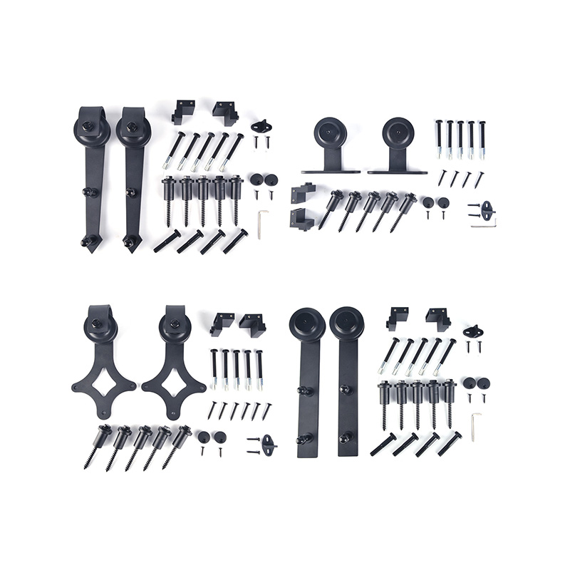 Metallic Sliding Barn Door Hardware